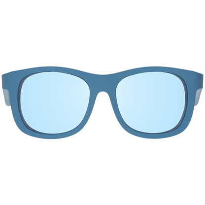 Midnight Blue Polarized Kid Sunglasses with Mirrored Lens