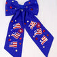 Independence Flag Bow BLUE