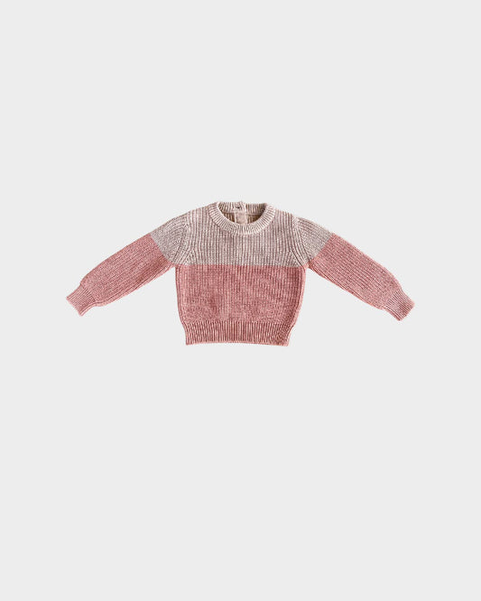 Colorblock Knit Sweater