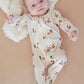 Bamboo Zipper Footie | Little Mallard