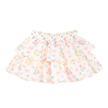 Sweet Floral Skort - Kids Boutique Clothing
