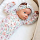 Newborn Knotted Gown // Natalie