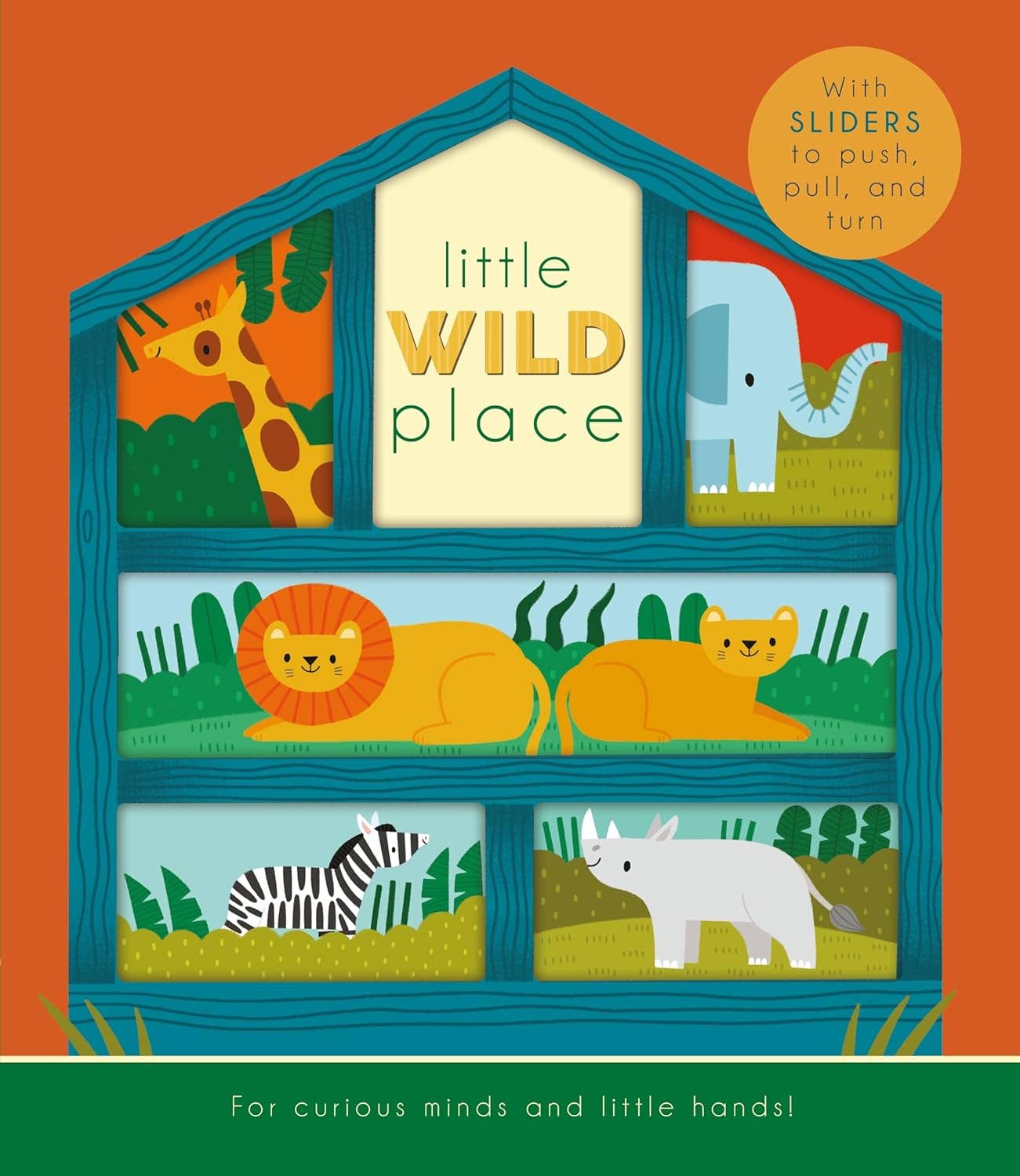 Little Wild Place - Interactive Board Book for Kids Ages 3-6