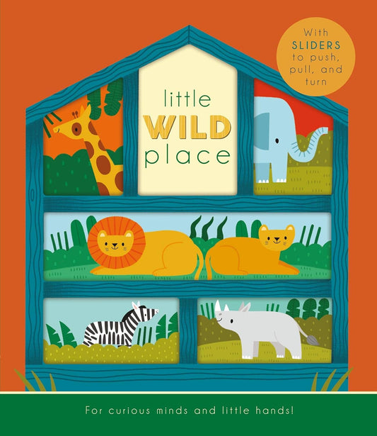 Little Wild Place - Interactive Board Book for Kids Ages 3-6