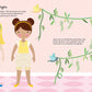 Princesses: Dress-Up Sticker Book by