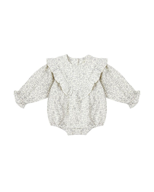 Winnie Romper // Blue Vines