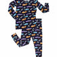 Children's pajama set with car pattern