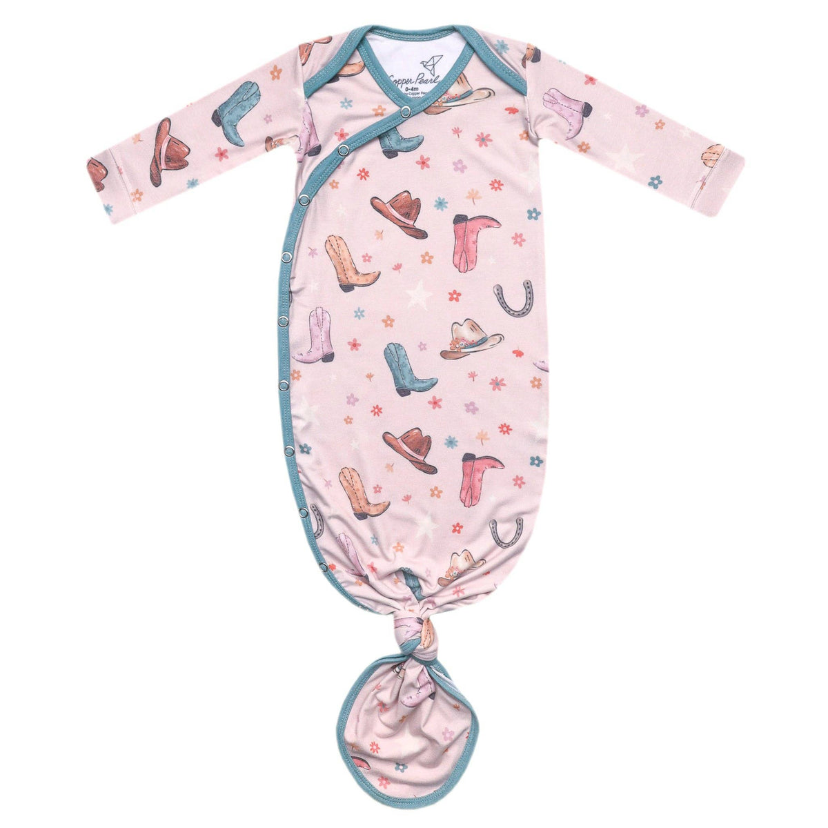 Newborn Knotted Gown // Cheyenne