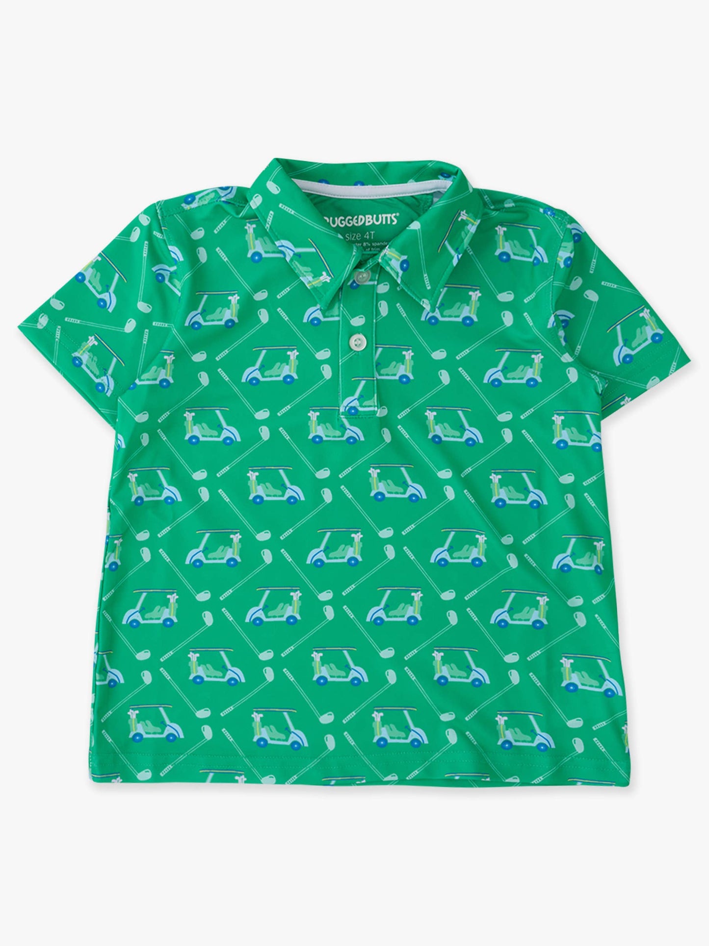 Boys Golf Course Cruiser Knit Short Sleeve Performance Polo