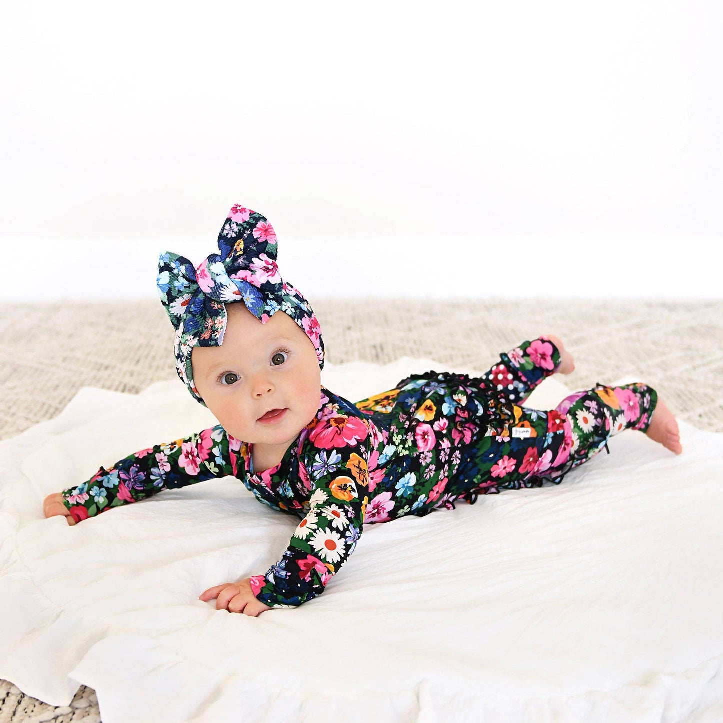 Cassandra Ruffle Zip Bamboo One Piece