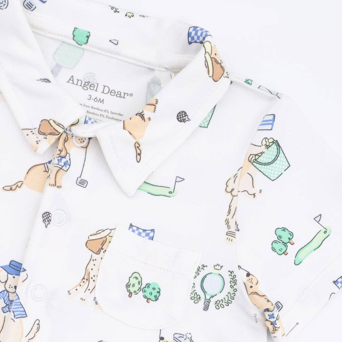 Country Club Dogs Neutral - Polo Shortie