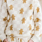 Gingerbread Checkered Sweatshirt