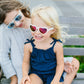 Polarized Heart Sunglasses