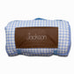 Boys Nap Mat - Blue Gingham