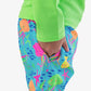 Boys Neon Jelly Time Performance Hybrid Swim Trunks