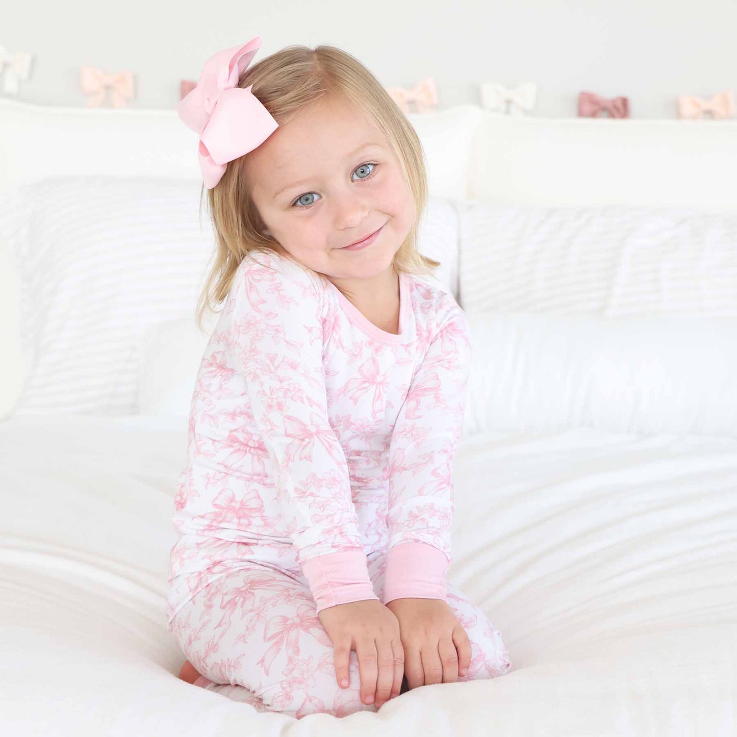 Fancy Frills Two Piece Pajama Set