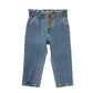 Paperbag Denim Pants // Medium Wash