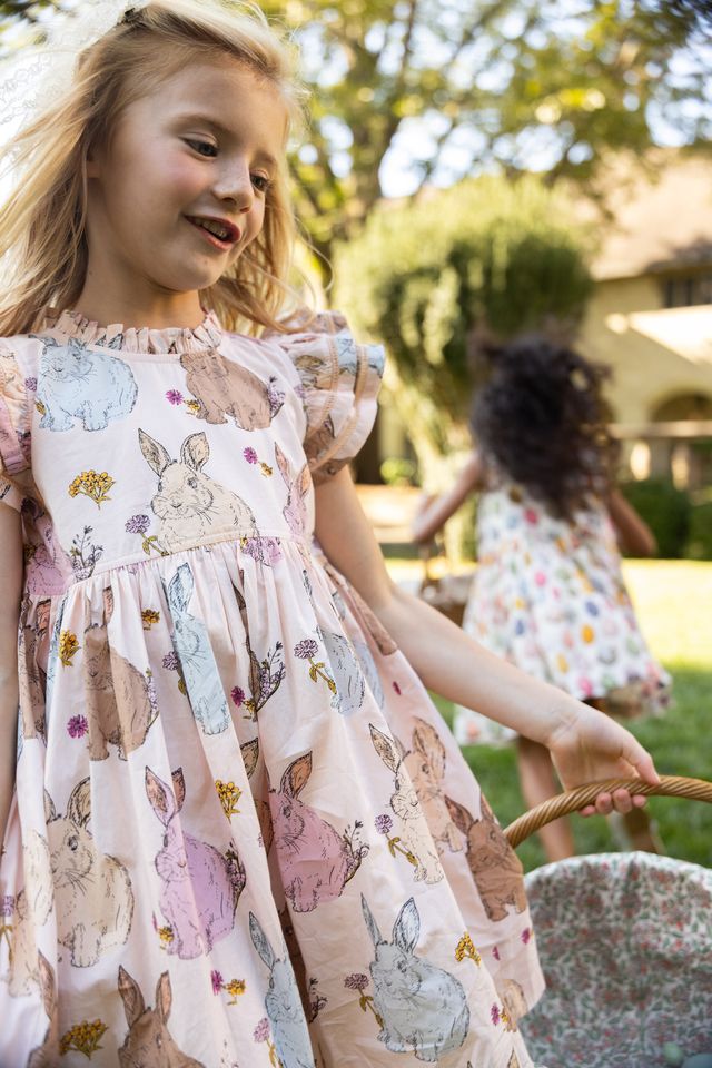 Jennifer Double Ruffle // Vintage Bunnies