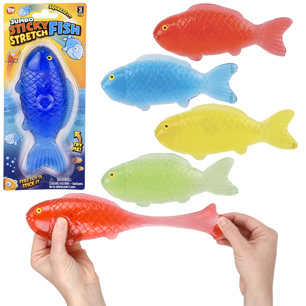Jumbo Sticky Stretch Fish