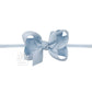 1/4" NYLON PANTYHOSE HEADBAND W/SIGNATURE GROSGRAIN BOW