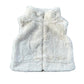 Fur Vest // Cream