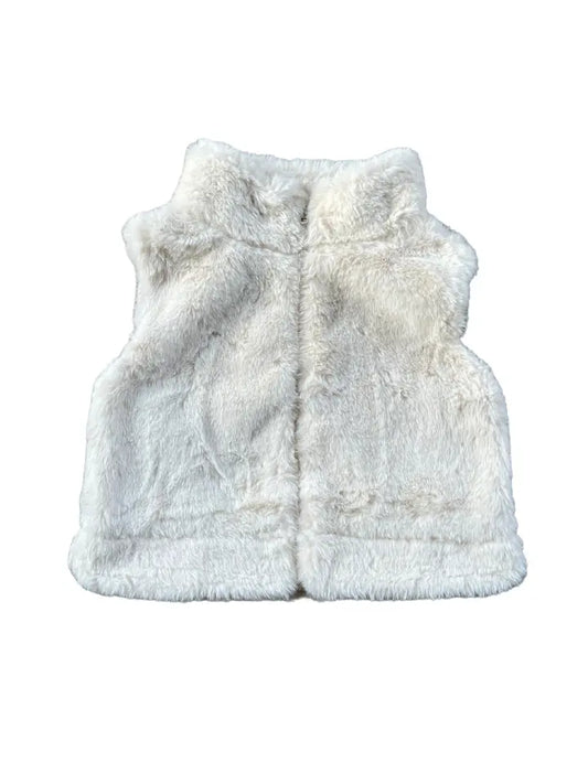 Fur Vest // Cream