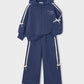 Wide Leg Track Suit // Navy 4814-70