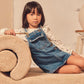 Denim Overall Skirt // Medium Wash 4910-93