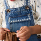 Denim Overall Skirt // Medium Wash 4910-93
