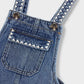 Denim Overall Skirt // Medium Wash 4910-93