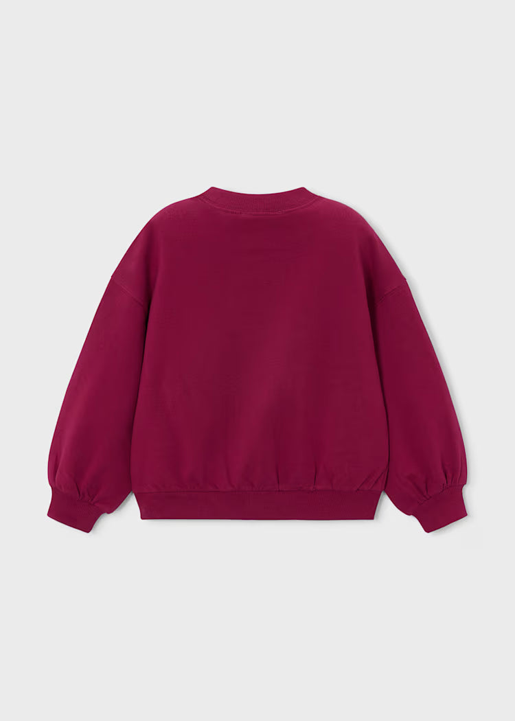 Maroon Cherry Sweatshirt // 4405-74