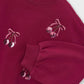 Maroon Cherry Sweatshirt // 4405-74