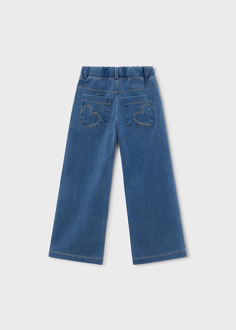 Wide Leg Jeans // Light Wash 4501-75