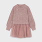 Bow Glitter Dress // 4927-39