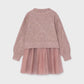 Bow Glitter Dress // 4927-39