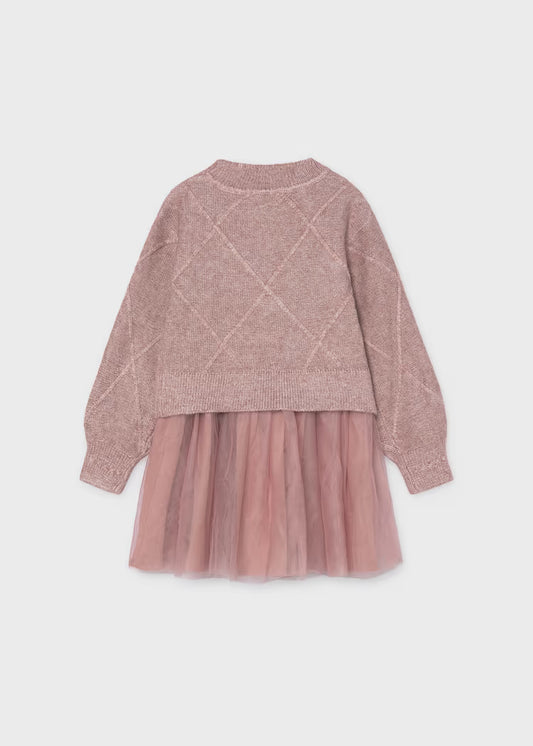 Bow Glitter Dress // 4927-39