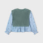 Floral Vest Blouse // 4036-22