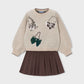 Purse Sweater & Skirt Set// 4933-56