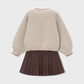 Purse Sweater & Skirt Set// 4933-56