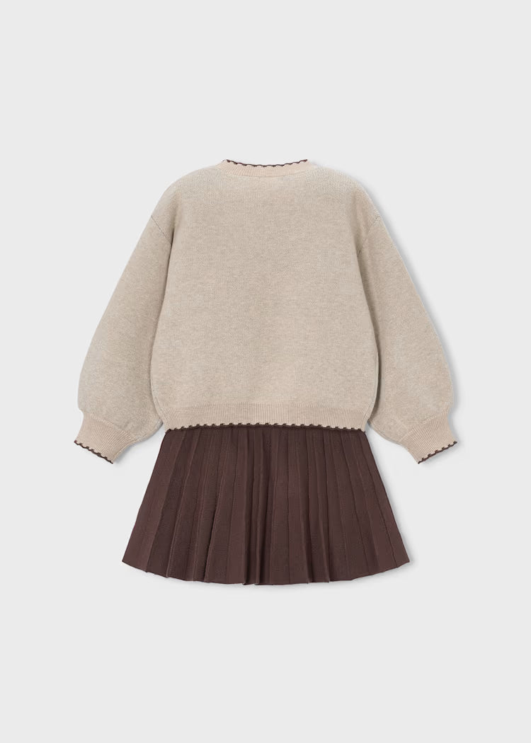 Purse Sweater & Skirt Set// 4933-56