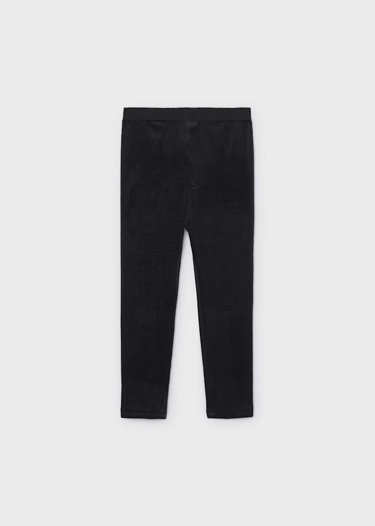 Velour Leggings// Black 712-80