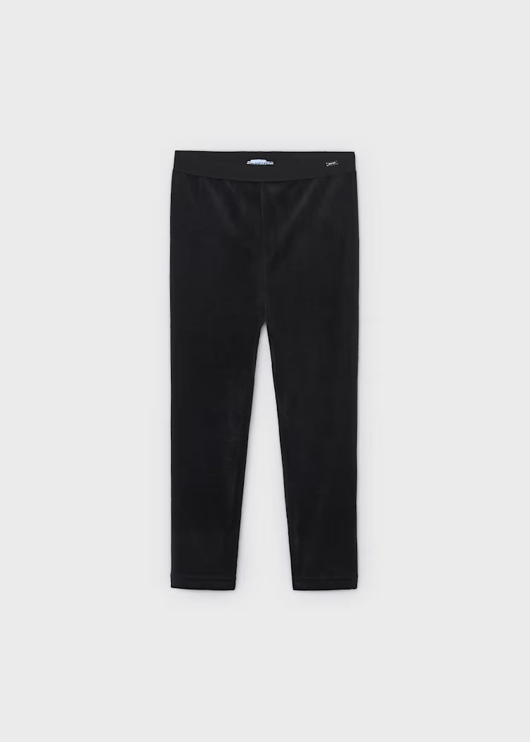 Velour Leggings// Black 712-80