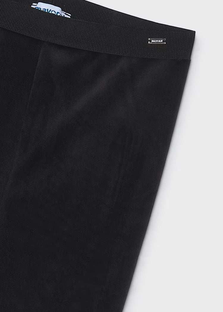 Velour Leggings// Black 712-80