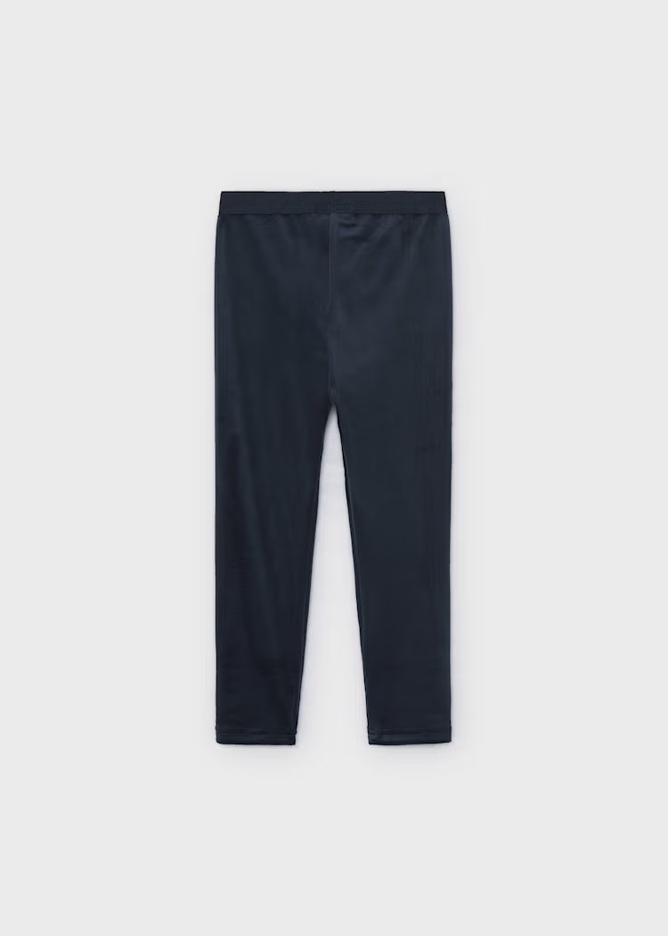 Velour Leggings// Navy 712-83