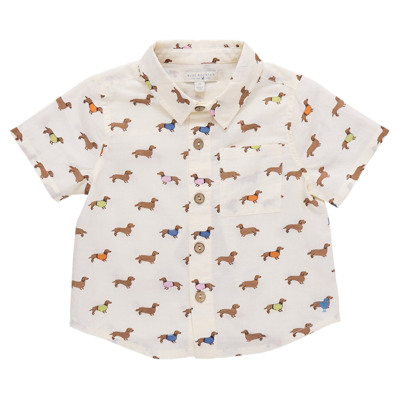 Dachshunds in Sweaters Button Down Shirt