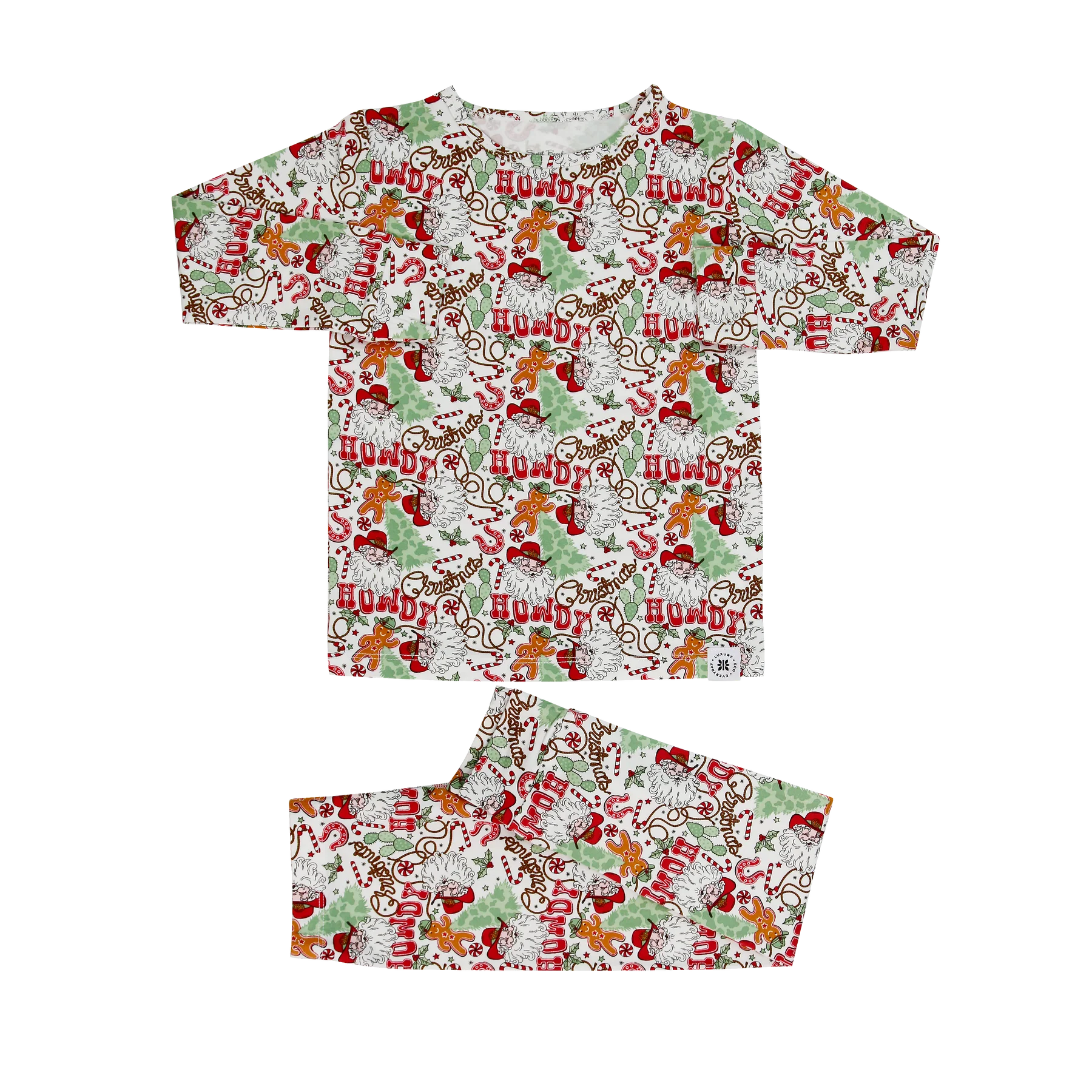 Christmas Howdy Santa Pajamas