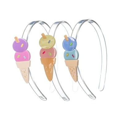 Ice Cream Double Scoop Headband