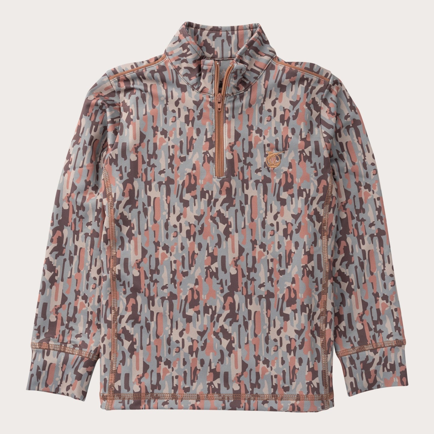 Deer Antler Performance 1/4 Zip // Neutral Camo