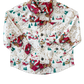 Boys Jack Shirt// Santa Sleigh