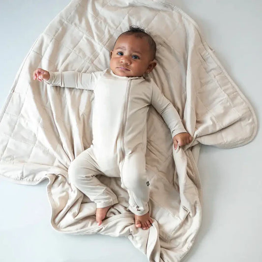 Baby Blanket // Bisque